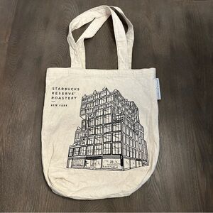 Starbucks Reserve Roastery New York Limited‎ Edition Collectible Canvas Tote Bag